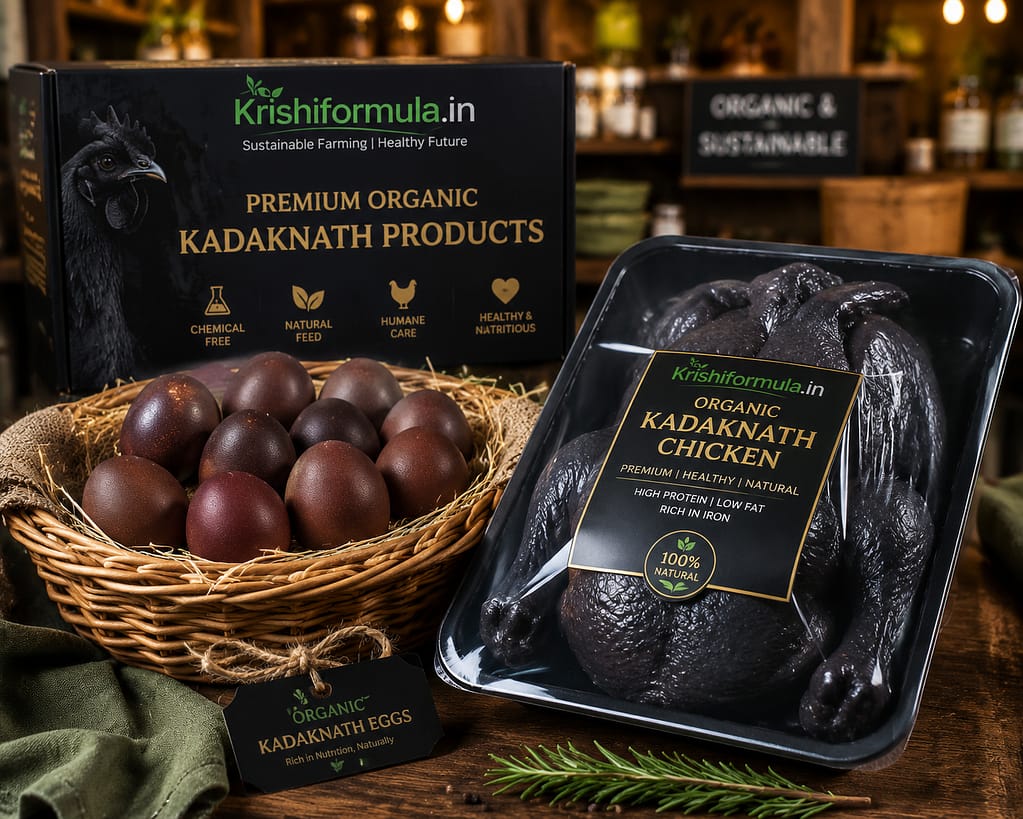 Kadaknath murgi ka kala maans aur premium ande ki market sale